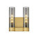 Downtown Urban Two Light Bath Vanity in Brushed Brass (405|4292WBBG42911SM)