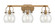 Downtown Urban Three Light Bath Vanity in Brushed Brass (405|4233WBBG4106CL)