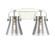 Downtown Urban Two Light Bath Vanity in Polished Nickel (405|4232WPNG4116SM)