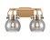 Downtown Urban Two Light Bath Vanity in Brushed Brass (405|4232WBBG4106SM)