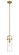 Downtown Urban One Light Mini Pendant in Brushed Brass (405|4231SBB4CL)