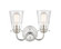 Auralume Two Light Bath Vanity in Polished Chrome (405|4212WPCCL)