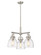 Downtown Urban Three Light Pendant in Satin Nickel (405|4103CRSNG4127CL)
