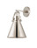 Downtown Urban One Light Wall Sconce in Polished Nickel (405|4101WPNM4118PN)