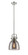 Downtown Urban One Light Pendant in Polished Nickel (405|4101SSPNG4128SM)