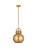 Downtown Urban One Light Mini Pendant in Brushed Brass (405|4101SMBBM41010BB)