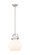 Downtown Urban One Light Mini Pendant in Brushed Brass (405|4101SMBBG41010CL)