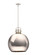 Downtown Urban One Light Pendant in Polished Nickel (405|4101SLPNM41018PN)