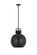 Downtown Urban One Light Pendant in Matte Black (405|4101SLBKM41014BK)