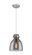 Downtown Urban One Light Pendant in Brushed Satin Nickel (405|4101PSSNG4128SM)