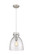Downtown Urban One Light Pendant in Satin Nickel (405|4101PMSNG41210SDY)