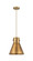Downtown Urban One Light Pendant in Brushed Brass (405|4101PMBBM41110BB)
