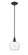Ballston LED Mini Pendant in Matte Black (405|3411SBKG1228LED)