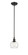 Ballston One Light Mini Pendant in Matte Black (405|3411SBKG1216)