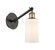 Ballston LED Wall Sconce in Black Antique Brass (405|3171WBABG801LED)