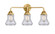 Nouveau 2 Three Light Bath Vanity in Satin Gold (405|2883WSGG194)