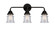 Nouveau 2 LED Bath Vanity in Matte Black (405|2883WBKG184SLED)
