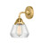 Nouveau 2 One Light Wall Sconce in Satin Gold (405|2881WSGG172)