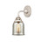 Nouveau 2 LED Wall Sconce in Polished Nickel (405|2881WPNG58LED)