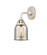 Nouveau 2 One Light Wall Sconce in Polished Nickel (405|2881WPNG58)