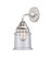 Nouveau 2 LED Wall Sconce in Polished Chrome (405|2881WPCG184LED)