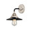 Nouveau 2 One Light Wall Sconce in Black Polished Nickel (405|2881WBPNM6BK)