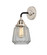 Nouveau 2 One Light Wall Sconce in Black Polished Nickel (405|2881WBPNG142)