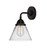 Nouveau 2 One Light Wall Sconce in Matte Black (405|2881WBKG42)