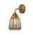 Nouveau 2 LED Wall Sconce in Brushed Brass (405|2881WBBG146LED)