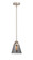 Nouveau 2 LED Mini Pendant in Brushed Satin Nickel (405|2881SSNG63LED)