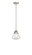 Nouveau 2 LED Mini Pendant in Brushed Satin Nickel (405|2881SSNG324LED)