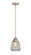 Nouveau 2 LED Mini Pendant in Brushed Satin Nickel (405|2881SSNG142LED)
