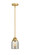 Nouveau 2 One Light Mini Pendant in Satin Gold (405|2881SSGG58)