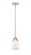 Nouveau 2 One Light Mini Pendant in Polished Nickel (405|2881SPNG51)