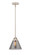 Nouveau 2 One Light Mini Pendant in Polished Nickel (405|2881SPNG43)