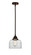Nouveau 2 One Light Mini Pendant in Oil Rubbed Bronze (405|2881SOBG72)