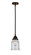 Nouveau 2 LED Mini Pendant in Oil Rubbed Bronze (405|2881SOBG184LED)