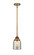 Nouveau 2 LED Mini Pendant in Brushed Brass (405|2881SBBG58LED) Nouveau 2 LED Mini Pendant in Brushed Brass (405|2881SBBG58LED)