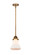 Nouveau 2 LED Mini Pendant in Brushed Brass (405|2881SBBG191LED)