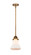 Nouveau 2 One Light Mini Pendant in Brushed Brass (405|2881SBBG191)