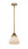 Nouveau 2 One Light Mini Pendant in Brushed Brass (405|2881SBBG171)