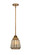 Nouveau 2 One Light Mini Pendant in Brushed Brass (405|2881SBBG146)