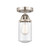 Nouveau 2 One Light Semi-Flush Mount in Brushed Satin Nickel (405|2881CSNG314)