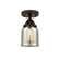 Nouveau 2 One Light Semi-Flush Mount in Oil Rubbed Bronze (405|2881COBG58) Nouveau 2 One Light Semi-Flush Mount in Oil Rubbed Bronze (405|2881COBG58)