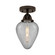 Nouveau 2 LED Semi-Flush Mount in Oil Rubbed Bronze (405|2881COBG165LED)