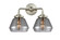 Nouveau Two Light Bath Vanity in Brushed Satin Nickel (405|2842WSNG173)
