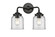Nouveau Two Light Bath Vanity in Oil Rubbed Bronze (405|2842WOBG52)