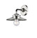 Nouveau One Light Wall Sconce in Black Polished Nickel (405|2841WBPNM1PN)