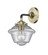 Nouveau One Light Wall Sconce in Black Antique Brass (405|2841WBABG534)