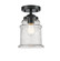 Nouveau One Light Semi-Flush Mount in Oil Rubbed Bronze (405|2841COBG184)